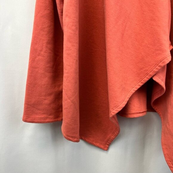 Denim & Co. Womens Cardigan Sweater Coral Long Sleeve V Neck Single Button M - Picture 9 of 11